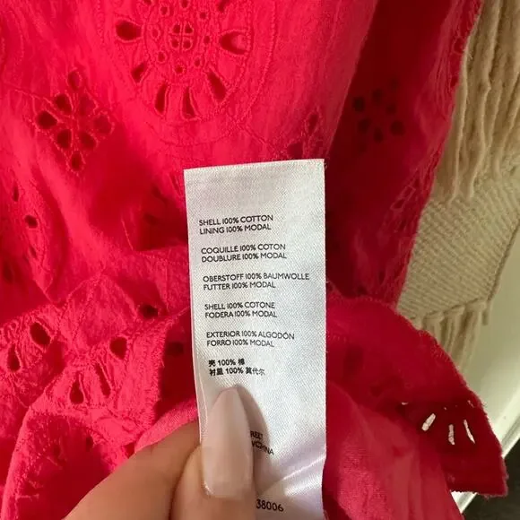 Anthropologie Dani Lace Eyelet Shift Dress - Picture 4 of 10